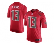 Men's Tampa Bay Buccaneers #13 Mike Evans Red Color Rush Limited Jersey