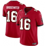 Men's Tampa Bay Buccaneers #16 Teddy Bridgewater Red Vapor Limited Football Stitched Jersey