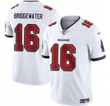 Men's Tampa Bay Buccaneers #16 Teddy Bridgewater White Vapor Limited Football Stitched Jersey
