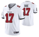 Men's Tampa Bay Buccaneers #17 Russell Gage White Vapor Untouchable Limited Stitched Jersey