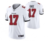 Men's Tampa Bay Buccaneers #17 Russell Gage White Vapor Untouchable Limited Stitched Jersey