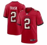 Men's Tampa Bay Buccaneers #2 Kyle Trask Nike Red 2021 NFL Draft Pick Player Game Jersey