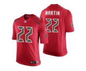 Men's Tampa Bay Buccaneers #22 Doug Martin Red Color Rush Limited Jersey