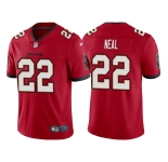 Men's Tampa Bay Buccaneers #22 Keanu Neal Red Vapor Untouchable Limited Stitched Jersey