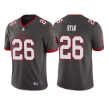 Men's Tampa Bay Buccaneers #26 Logan Ryan Grey Vapor Untouchable Limited Stitched Jersey