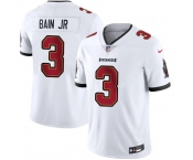 Men's Tampa Bay Buccaneers #3 Rueben Bain Jr White 2026 Draft Vapor Limited Football Stitched Jersey