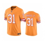 Men's Tampa Bay Buccaneers #31 Antoine Winfield Jr. Orange 2023 F.U.S.E. Throwback Limited Stitched Jersey
