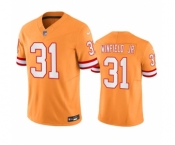 Men's Tampa Bay Buccaneers #31 Antoine Winfield Jr. Orange 2023 F.U.S.E. Throwback Limited Stitched Jersey
