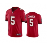 Men's Tampa Bay Buccaneers #5 Jake Camarda Red Vapor Untouchable Limited Stitched Jersey