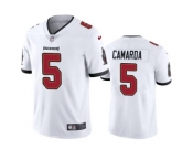 Men's Tampa Bay Buccaneers #5 Jake Camarda White Vapor Untouchable Limited Stitched Jersey