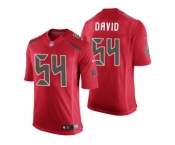 Men's Tampa Bay Buccaneers #54 Lavonte David Red Color Rush Limited Jersey
