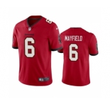 Men's Tampa Bay Buccaneers #6 Baker Mayfield Red Vapor Untouchable Limited Stitched Jersey