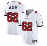 Men's Tampa Bay Buccaneers #62 Graham Barton White 2024 Draft Vapor Limited Football Stitched Jersey