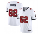 Men's Tampa Bay Buccaneers #62 Graham Barton White 2024 Draft Vapor Limited Football Stitched Jersey