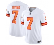 Men's Tampa Bay Buccaneers #7 Bucky Irving White 2025 F.U.S.E. Vapor Limited Football Stitched Jersey