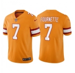 Men's Tampa Bay Buccaneers #7 Leonard Fournette Golden Vapor Untouchable Limited Stitched Jersey