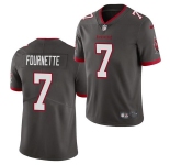 Men's Tampa Bay Buccaneers #7 Leonard Fournette Gray Vapor Untouchable Limited Stitched Jersey