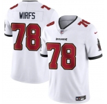 Men's Tampa Bay Buccaneers #78 Tristan Wirfs White 2025 Vapor Untouchable Limited Football Stitched Jersey