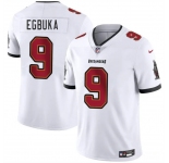 Men's Tampa Bay Buccaneers #9 Emeka Egbuka White 2025 Draft Vapor Untouchable Limited Football Stitched Jersey
