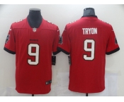 Men's Tampa Bay Buccaneers #9 Joe Tryon Nike Red 2021 NFL Draft First Round Pick  Limited  Jersey