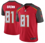 Nike Buccaneers #81 Antonio Brown Red Team Color Men's Stitched NFL Vapor Untouchable Limited Jersey