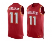 Nike Tampa Bay Buccaneers #11 DeSean Jackson Red Team Color Men's Stitched NFL Limited Tank Top Jersey