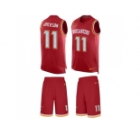 Nike Tampa Bay Buccaneers #11 DeSean Jackson Red Team Color Men's Stitched NFL Limited Tank Top Suit Jersey