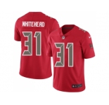 Nike Tampa Bay Buccaneers #31 Jordan Whitehead Red Men Stitched NFL Limited Rush Jersey