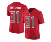Nike Tampa Bay Buccaneers #31 Jordan Whitehead Red Men Stitched NFL Limited Rush Jersey