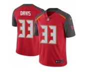 Nike Tampa Bay Buccaneers #33 Carlton Davis Red Team Color Men Stitched NFL Vapor Untouchable Limited Jersey