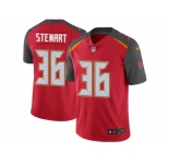 Nike Tampa Bay Buccaneers #36 M.J. Stewart Red Team Color Men Stitched NFL Vapor Untouchable Limited Jersey