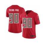 Nike Tampa Bay Buccaneers #90 Jason Pierre-Paul Red Men Stitched NFL Limited Rush Jersey