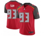 Nike Tampa Bay Buccaneers #93 Ndamukong Suh Men's Limited Team Color Vapor Untouchable Red Jersey