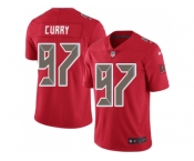 Nike Tampa Bay Buccaneers #97 Vinny Curry Red Men Stitched NFL Limited Rush Jersey
