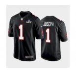 Tampa Bay Buccaneers #1 Greg Joseph Black game Super Bowl LV Jersey