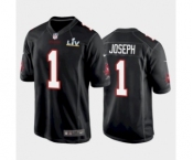 Tampa Bay Buccaneers #1 Greg Joseph Black game Super Bowl LV Jersey