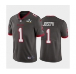 Tampa Bay Buccaneers #1 Greg Joseph Pewter Super Bowl LV Jersey