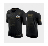 Tampa Bay Buccaneers #12 Tom Brady  Black Jersey 2021 Super Bowl LV