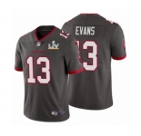 Tampa Bay Buccaneers #13 Mike Evans Pewter 2021 Super Bowl LV Jersey