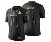 Tampa Bay Buccaneers #14 Chris Godwin Black 2021 Super Bowl LV Jersey
