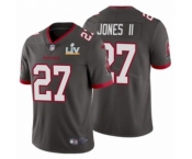 Tampa Bay Buccaneers #27 Ronald Jones II Pewter Super Bowl LV Jersey