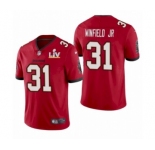 Tampa Bay Buccaneers #31 Antoine Winfield Jr Red Super Bowl LV Jersey