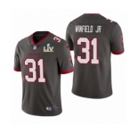 Tampa Bay Buccaneers #31 Antoine Winfield Jr Super Bowl LV Pewter Jersey