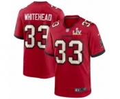 Tampa Bay Buccaneers #33 Jordan Whitehead Red Super Bowl LV Jersey