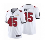 Tampa Bay Buccaneers #45 Devin White White 2021 Super Bowl LV Jersey