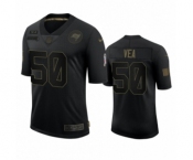 Tampa Bay Buccaneers #50 Vita Vea Black 2020 Salute to Service Limited Jersey