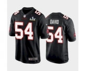 Tampa Bay Buccaneers #54 Lavonte David Black Fashion Super Bowl LV Jersey