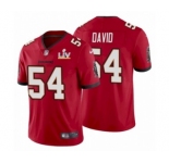 Tampa Bay Buccaneers #54 Lavonte David Red 2021 Super Bowl LV Jersey