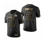 Tampa Bay Buccaneers #58 Shaquil Barrett Black Golden Super Bowl LV Jersey