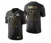 Tampa Bay Buccaneers #58 Shaquil Barrett Black Golden Super Bowl LV Jersey